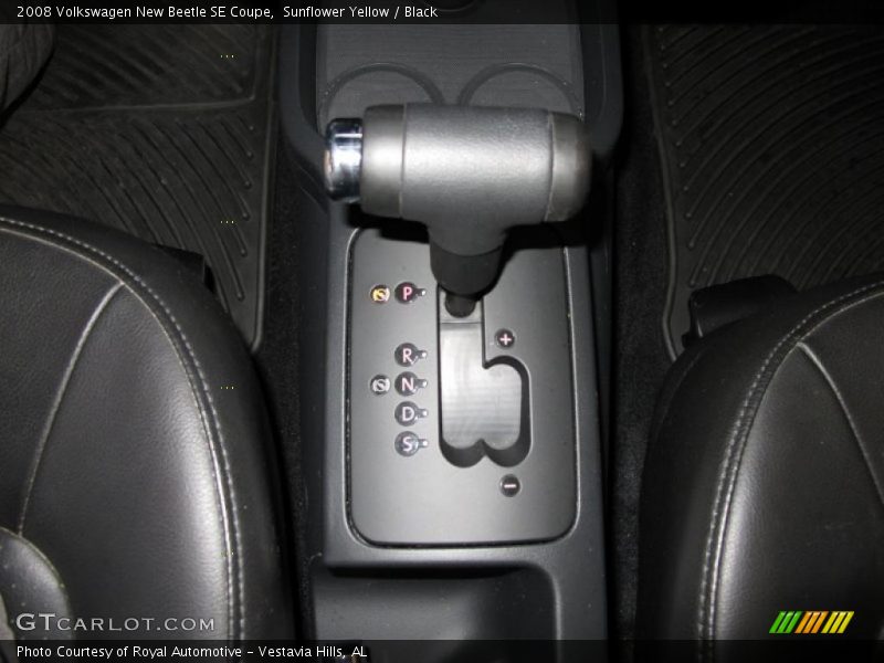 Sunflower Yellow / Black 2008 Volkswagen New Beetle SE Coupe