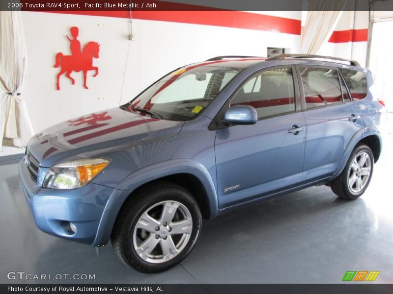 Pacific Blue Metallic / Ash 2006 Toyota RAV4 Sport