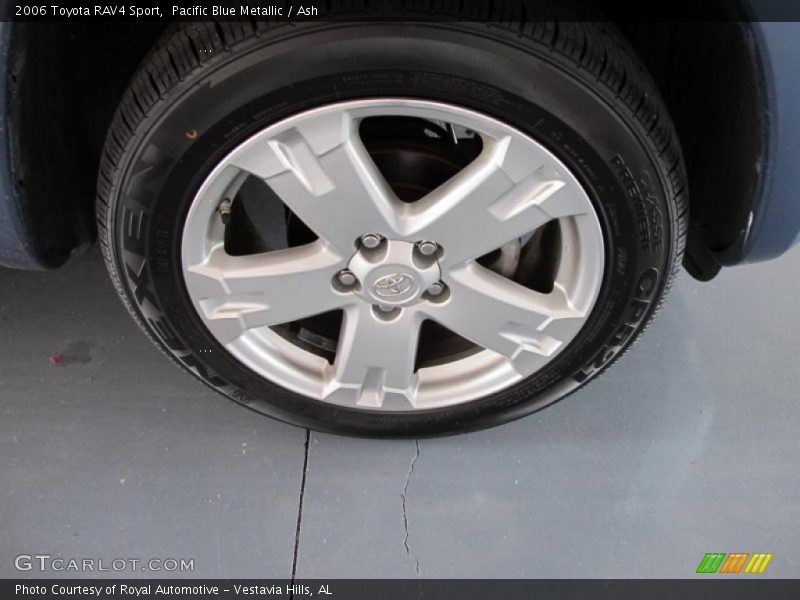 Pacific Blue Metallic / Ash 2006 Toyota RAV4 Sport