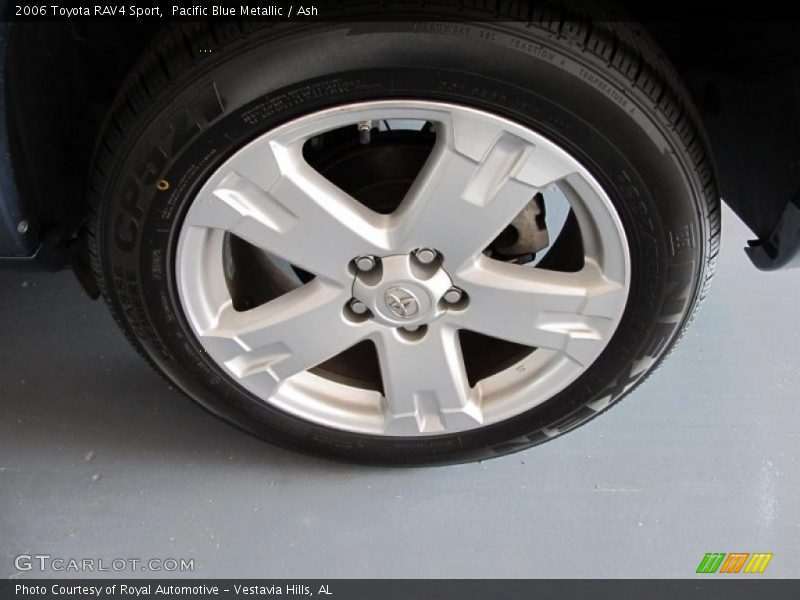 Pacific Blue Metallic / Ash 2006 Toyota RAV4 Sport