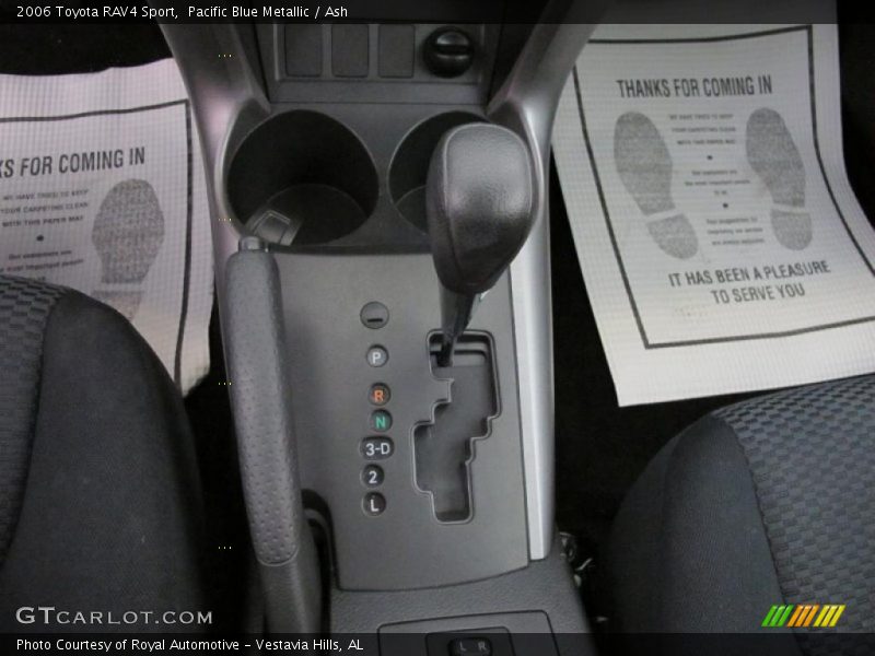 Pacific Blue Metallic / Ash 2006 Toyota RAV4 Sport