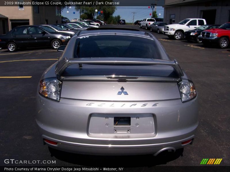 Quicksilver Pearl / Dark Charcoal 2009 Mitsubishi Eclipse GS Coupe