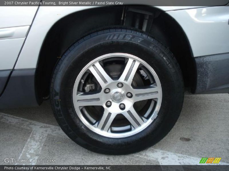 Bright Silver Metallic / Pastel Slate Gray 2007 Chrysler Pacifica Touring