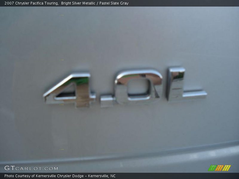 Bright Silver Metallic / Pastel Slate Gray 2007 Chrysler Pacifica Touring