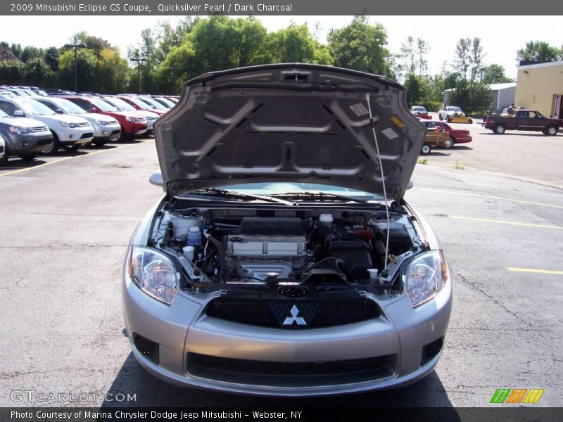 Quicksilver Pearl / Dark Charcoal 2009 Mitsubishi Eclipse GS Coupe