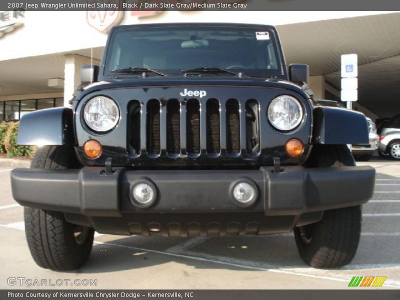 Black / Dark Slate Gray/Medium Slate Gray 2007 Jeep Wrangler Unlimited Sahara