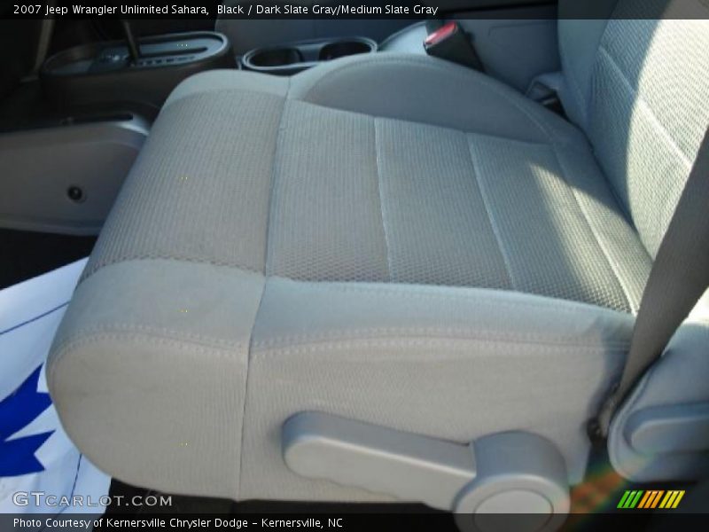 Black / Dark Slate Gray/Medium Slate Gray 2007 Jeep Wrangler Unlimited Sahara