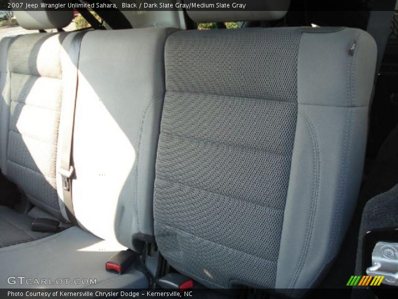 Black / Dark Slate Gray/Medium Slate Gray 2007 Jeep Wrangler Unlimited Sahara