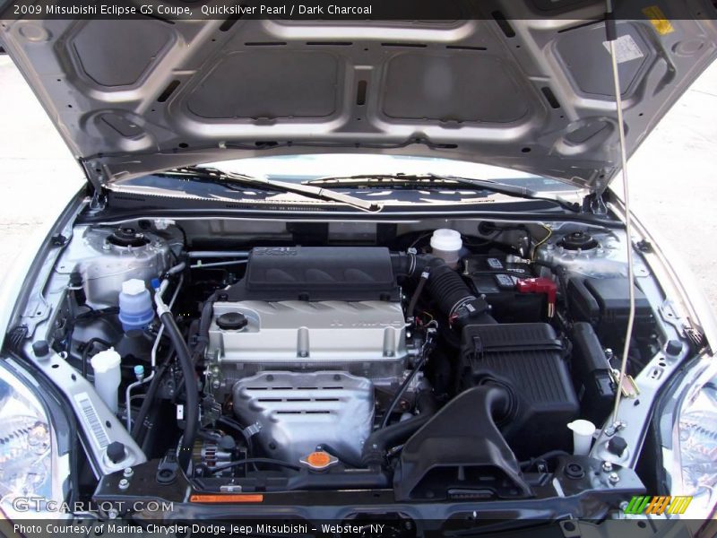 Quicksilver Pearl / Dark Charcoal 2009 Mitsubishi Eclipse GS Coupe