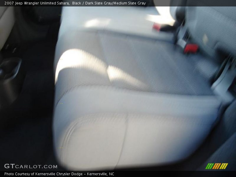 Black / Dark Slate Gray/Medium Slate Gray 2007 Jeep Wrangler Unlimited Sahara