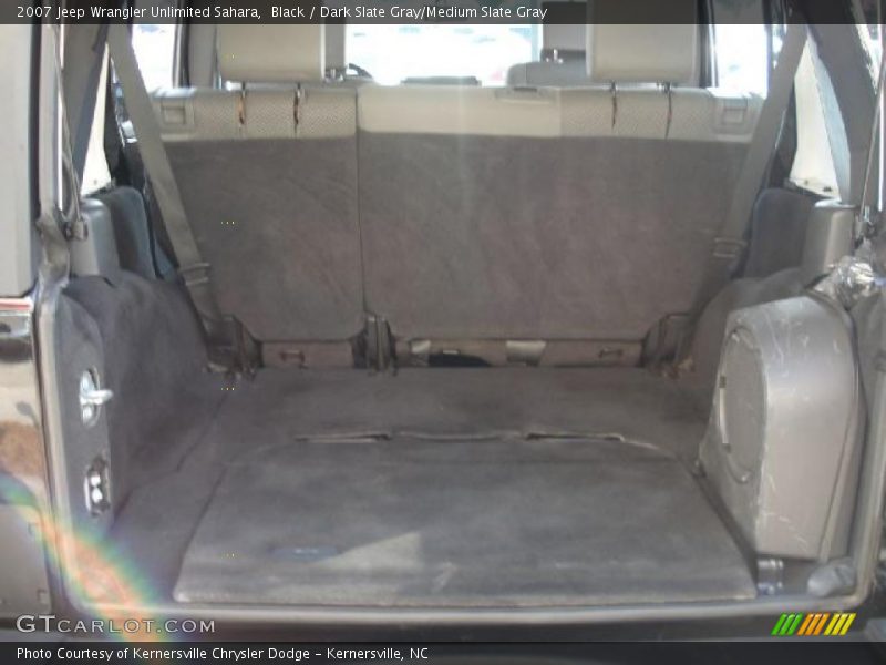 Black / Dark Slate Gray/Medium Slate Gray 2007 Jeep Wrangler Unlimited Sahara