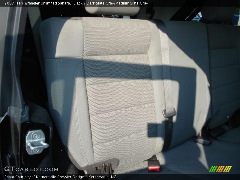Black / Dark Slate Gray/Medium Slate Gray 2007 Jeep Wrangler Unlimited Sahara