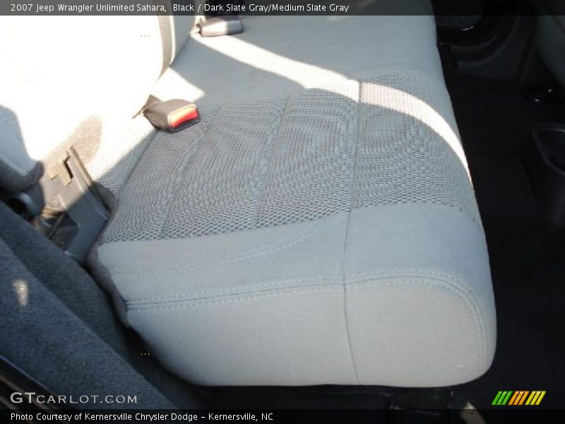 Black / Dark Slate Gray/Medium Slate Gray 2007 Jeep Wrangler Unlimited Sahara