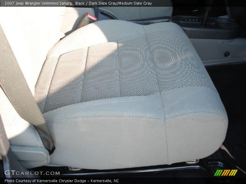 Black / Dark Slate Gray/Medium Slate Gray 2007 Jeep Wrangler Unlimited Sahara