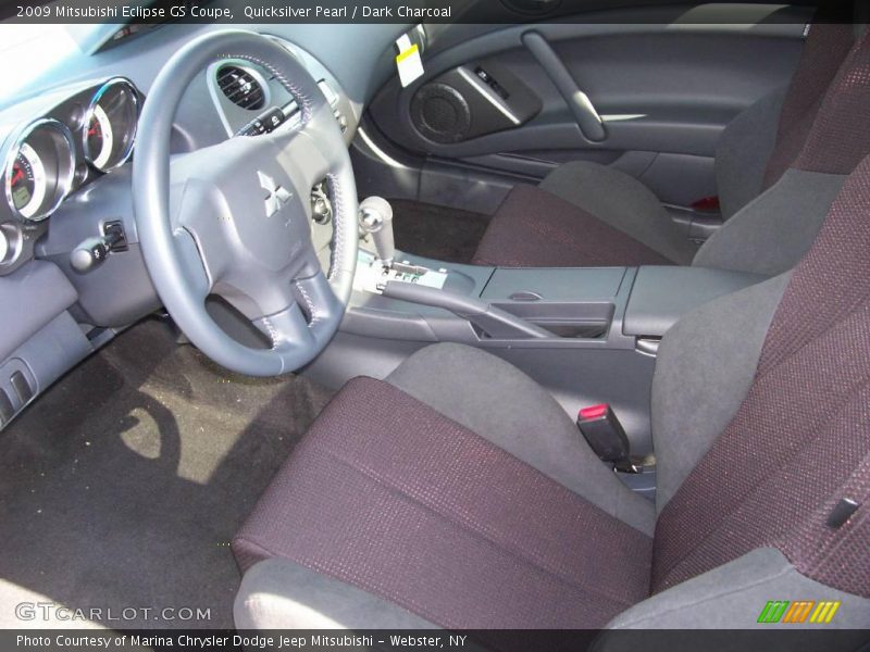 Quicksilver Pearl / Dark Charcoal 2009 Mitsubishi Eclipse GS Coupe