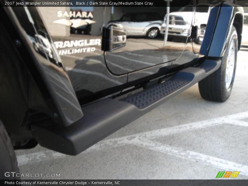 Black / Dark Slate Gray/Medium Slate Gray 2007 Jeep Wrangler Unlimited Sahara