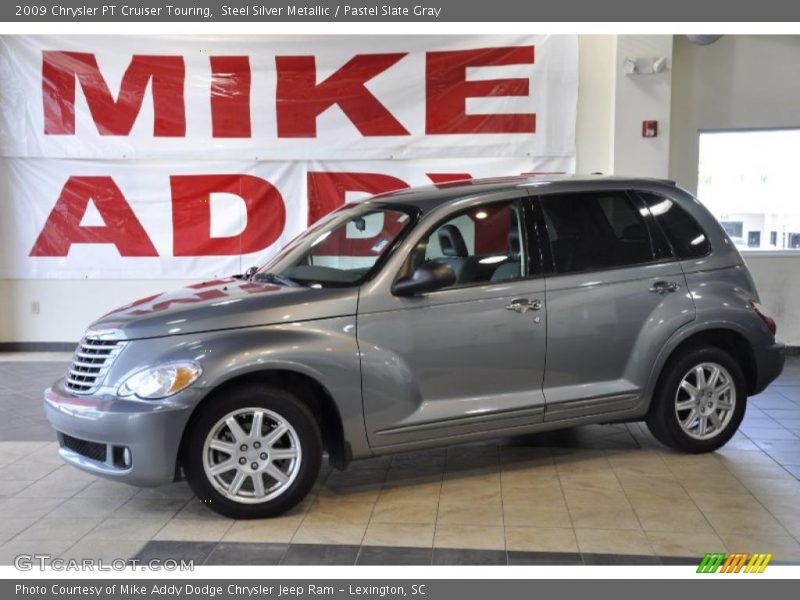 Steel Silver Metallic / Pastel Slate Gray 2009 Chrysler PT Cruiser Touring