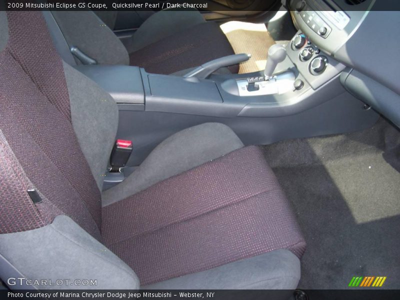Quicksilver Pearl / Dark Charcoal 2009 Mitsubishi Eclipse GS Coupe