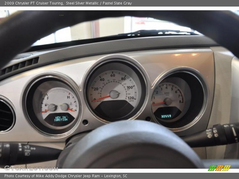 Steel Silver Metallic / Pastel Slate Gray 2009 Chrysler PT Cruiser Touring