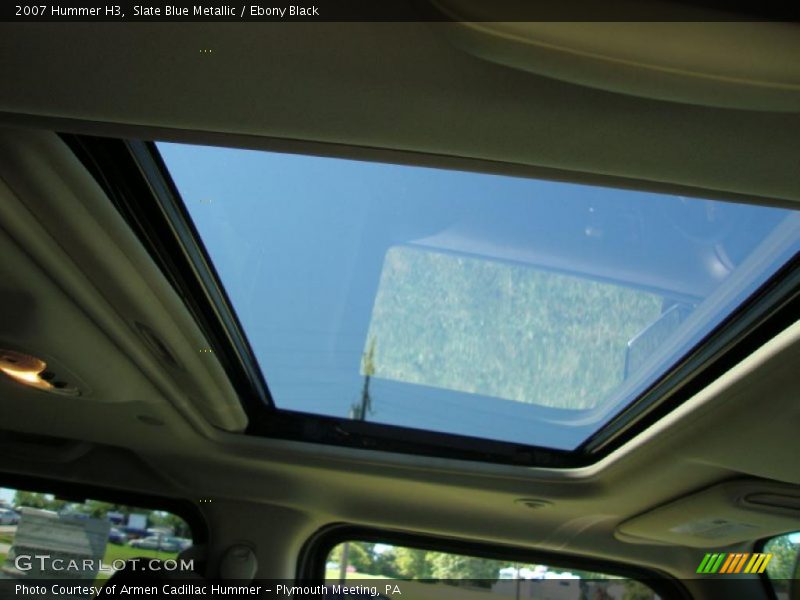 Slate Blue Metallic / Ebony Black 2007 Hummer H3