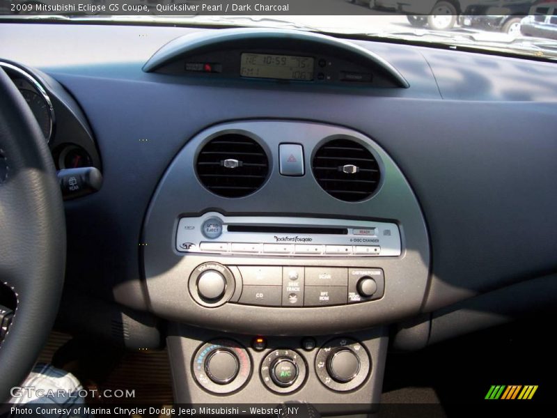 Quicksilver Pearl / Dark Charcoal 2009 Mitsubishi Eclipse GS Coupe