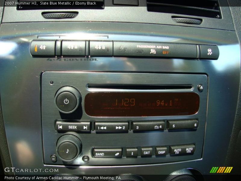 Slate Blue Metallic / Ebony Black 2007 Hummer H3