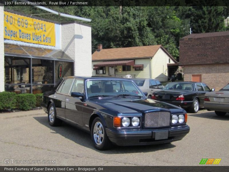 Royal Blue / Parchment 1997 Bentley Brooklands