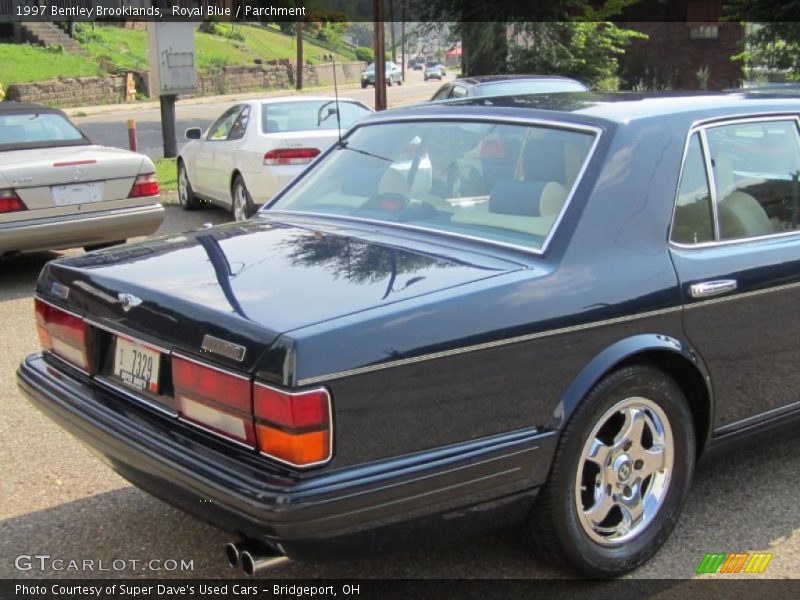 Royal Blue / Parchment 1997 Bentley Brooklands