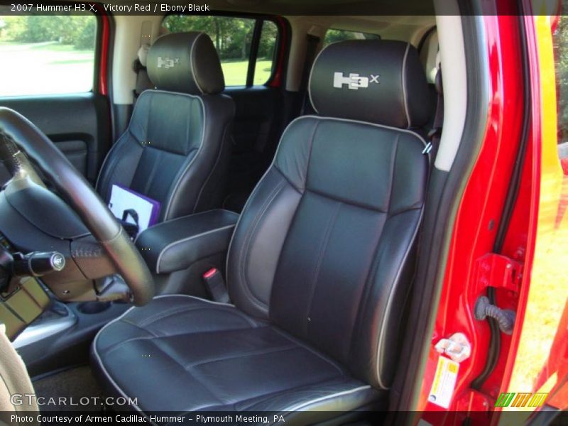 Victory Red / Ebony Black 2007 Hummer H3 X