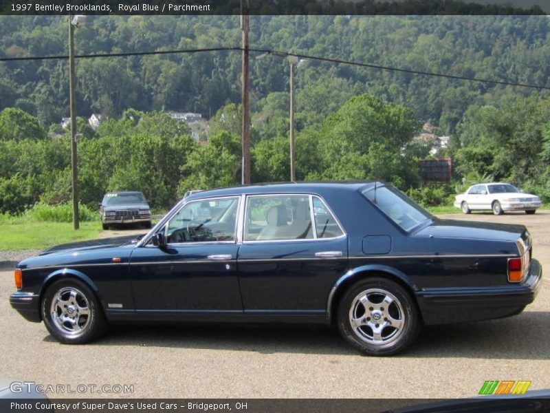 Royal Blue / Parchment 1997 Bentley Brooklands
