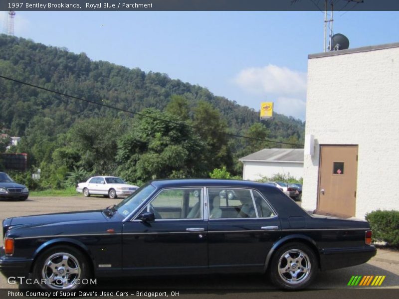 Royal Blue / Parchment 1997 Bentley Brooklands