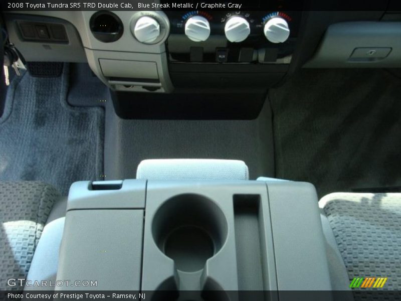 Blue Streak Metallic / Graphite Gray 2008 Toyota Tundra SR5 TRD Double Cab