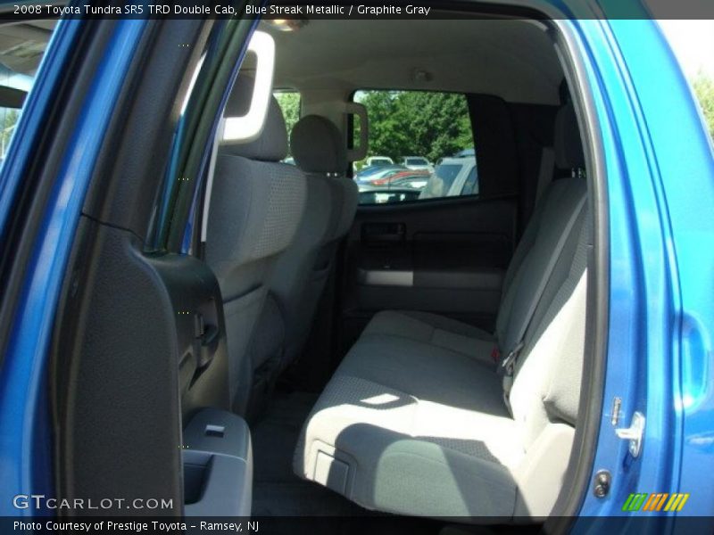 Blue Streak Metallic / Graphite Gray 2008 Toyota Tundra SR5 TRD Double Cab