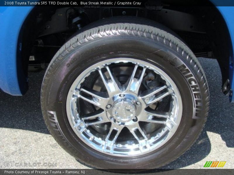 Blue Streak Metallic / Graphite Gray 2008 Toyota Tundra SR5 TRD Double Cab