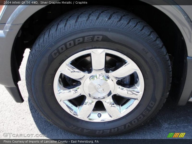 Silver Graphite Metallic / Graphite 2004 Infiniti QX 56 4WD