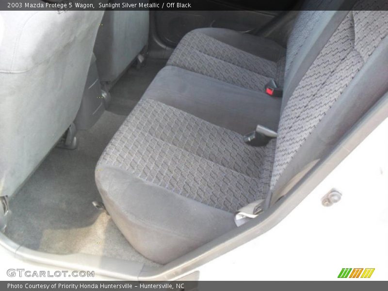 Sunlight Silver Metallic / Off Black 2003 Mazda Protege 5 Wagon