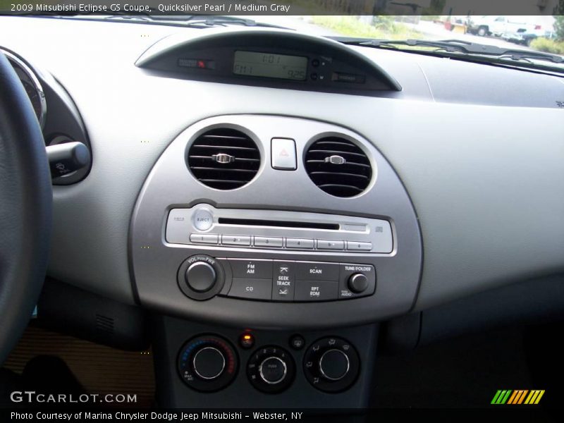 Quicksilver Pearl / Medium Gray 2009 Mitsubishi Eclipse GS Coupe