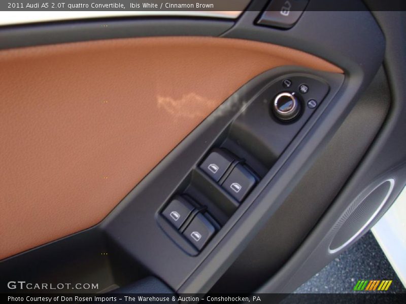 Ibis White / Cinnamon Brown 2011 Audi A5 2.0T quattro Convertible