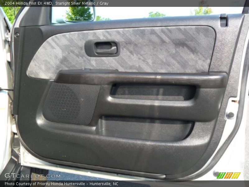 Starlight Silver Metallic / Gray 2004 Honda Pilot EX 4WD