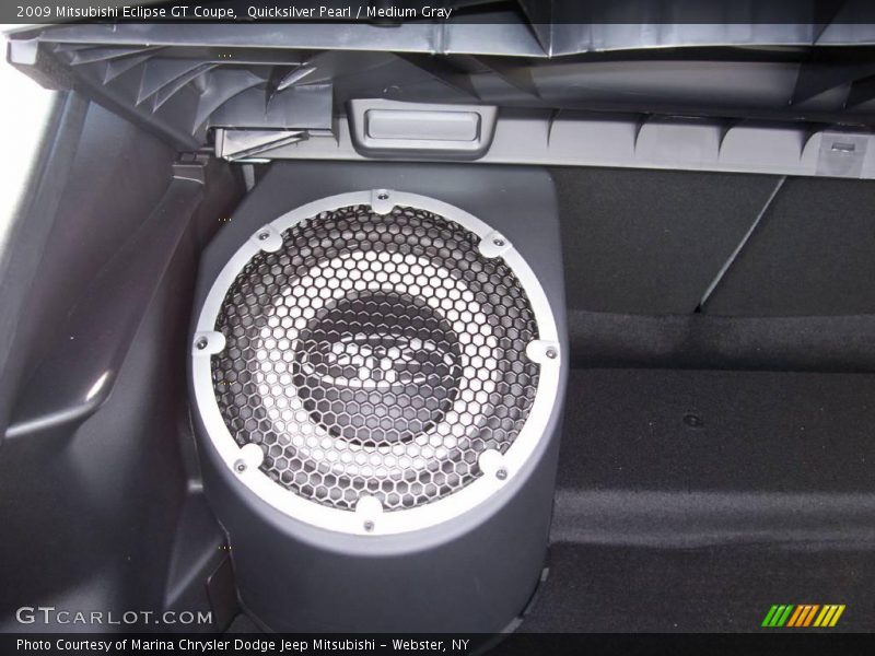 Quicksilver Pearl / Medium Gray 2009 Mitsubishi Eclipse GT Coupe