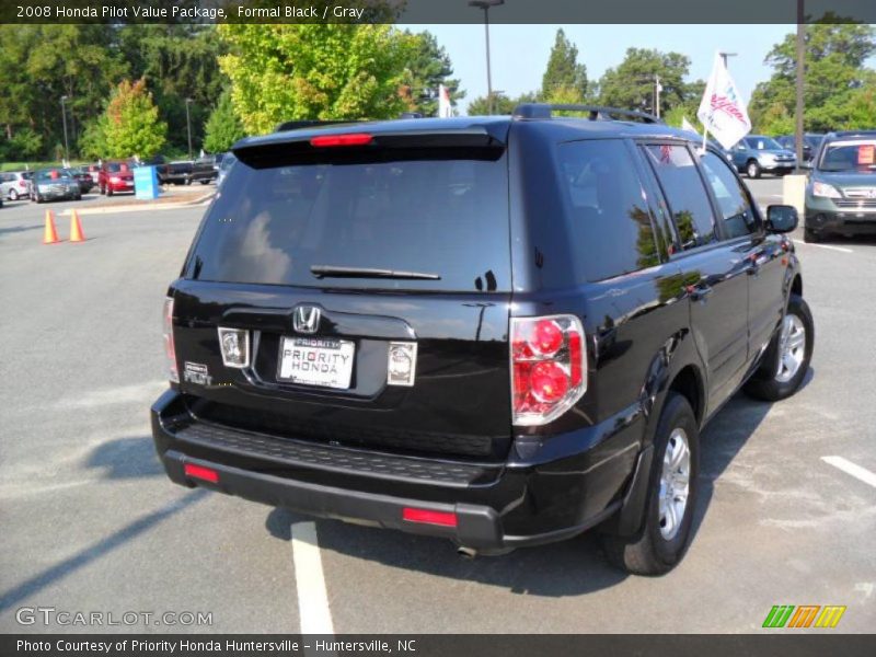 Formal Black / Gray 2008 Honda Pilot Value Package
