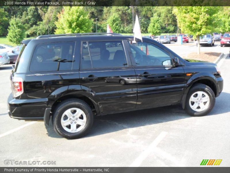 Formal Black / Gray 2008 Honda Pilot Value Package