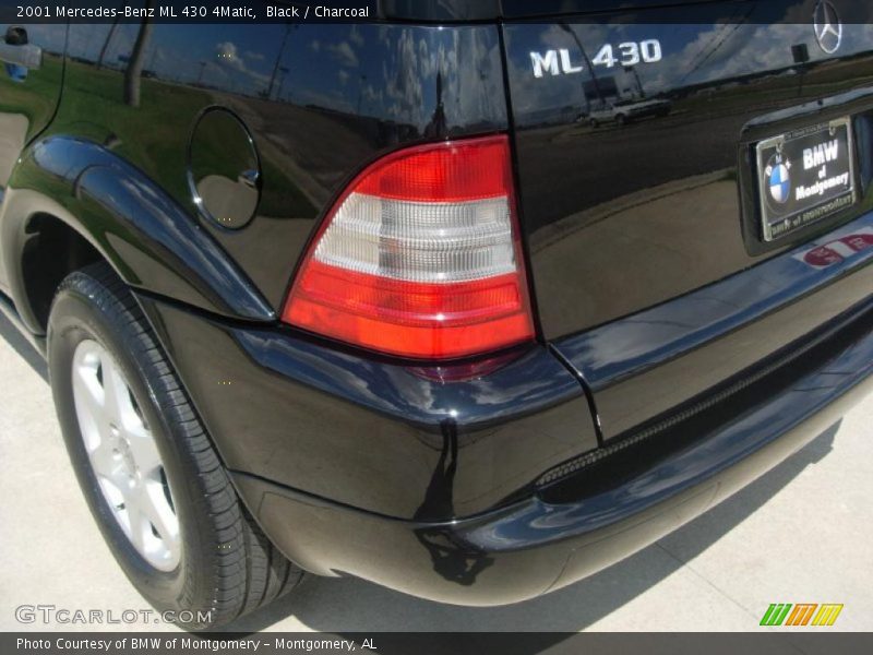 Black / Charcoal 2001 Mercedes-Benz ML 430 4Matic