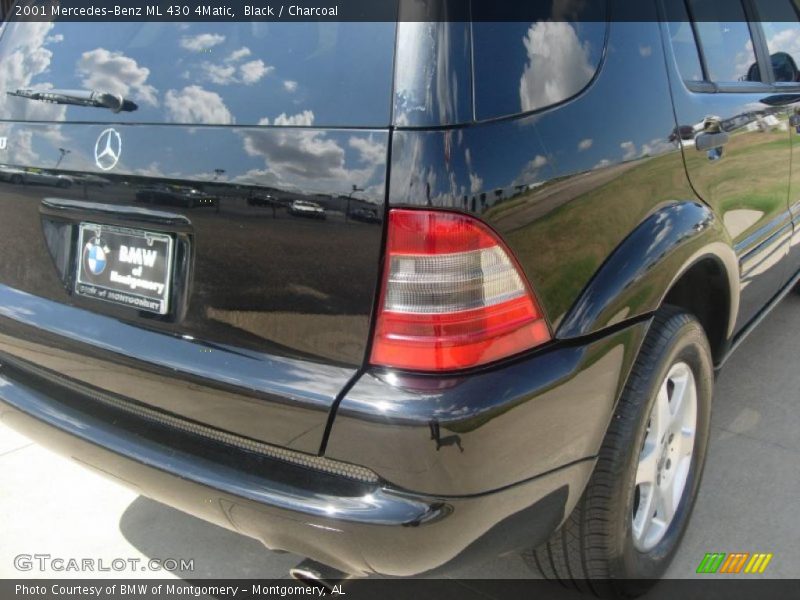 Black / Charcoal 2001 Mercedes-Benz ML 430 4Matic