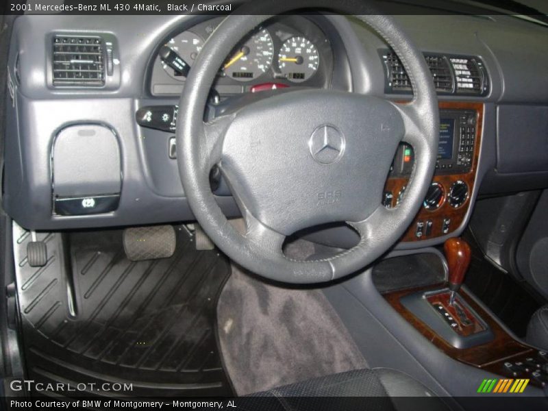 Black / Charcoal 2001 Mercedes-Benz ML 430 4Matic
