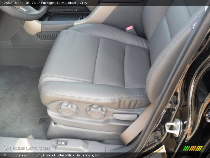 Formal Black / Gray 2008 Honda Pilot Value Package