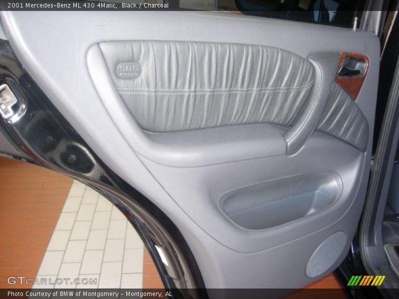 Black / Charcoal 2001 Mercedes-Benz ML 430 4Matic