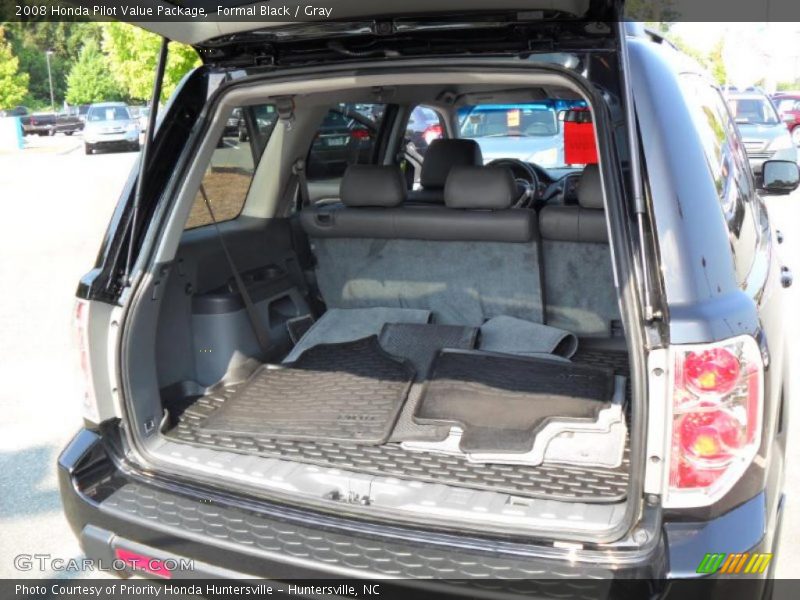 Formal Black / Gray 2008 Honda Pilot Value Package