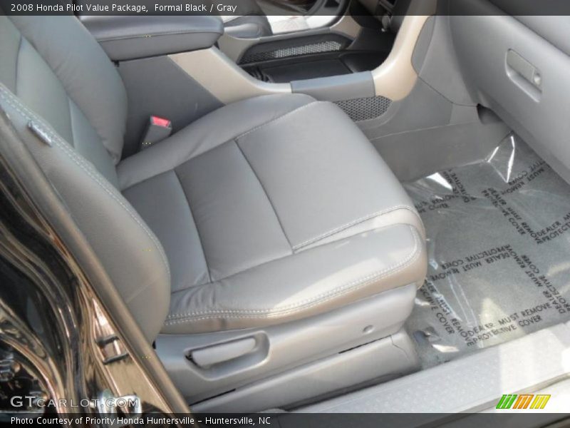 Formal Black / Gray 2008 Honda Pilot Value Package