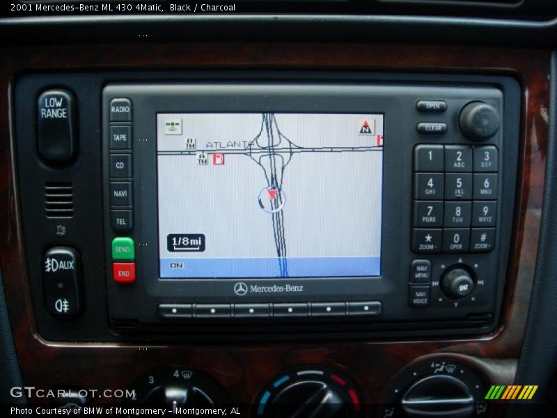 Black / Charcoal 2001 Mercedes-Benz ML 430 4Matic